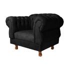1 POLTRONA ELISABETH SUEDE PRETO / móveis, recepção, consultório, casa, sala, decoração, sofá, beleza