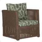 1 Poltrona Madri Alumínio Corda Náutica Estofado 5 Trama Original