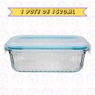 1 Pote Canelado 1520ml Forno Airfryer Microondas Freezer