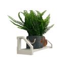 1 Prateleira flutuante sala decorativa geométrica casa 45cm