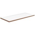 1 Prateleira MDF Para Home Office 50x25x1,5 Branco Firenze