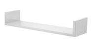 1 Prateleira Nicho U 30cm Branco Livros e decorações