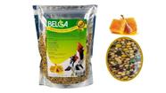 1 Ração Mistura para Pássaros / Passarinho Ração Cardeal E Galo De Campina Mix 500 Gr Mel Mistura Belga