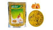 1 Ração Mistura / Passarinho Canários Pintassilgos de Vitamina com Mel 500g