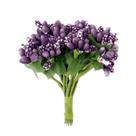 1 Ramo de Pistilo Mini Flor Para Decoração Artesanato 8cm -