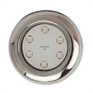 1 Refletor Led 9w RGB Inox S para Iluminação Piscina