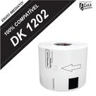 1 Rolo Dk 1202 - Etiqueta Compatível Dk 1202 1 Rolo Dk 1202 - Etiqueta Compatível Dk 1202
