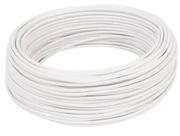 1 Rolo Fio 1,5mm x 100m Cabo Flexivel BRANCO