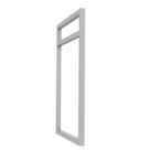 1 Suporte Duplo Prateleira Nicho Industrial Suspenso Parede 41x30cm 1 Suporte Duplo Prateleira Nicho Industrial Suspenso Parede 41x30cm