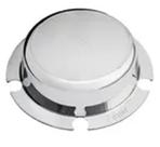 1 Tampa Cubo Cromada Roda Carreta 6 Furos Rolamento Cubo Grande