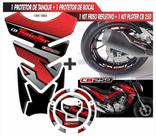 1 Tankpad + 1 Protetor Bocal + 1 Kit Refletivo + 1 Kit Plote