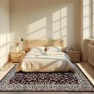 1 Tapete Quarto Belga Beira de Cama Es Cl 200 x 250 Vr