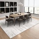 1 Tapete Sala de Jantar Mesa Alto Padrão 250x350 Nz Lua 02