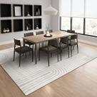 1 Tapete Sala de Jantar Mesa Alto Padrão 250x350 Nz Lua 03
