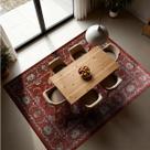 1 Tapete Sala de Jantar Mesa Grande 150X200 Js Do Pe 10