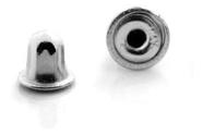 1 Tarraxa Baby Press Mini Original Ouro Branco 18K