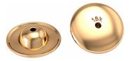 1 Tarraxa Para Brinco Tipo Pressão Grande 10mm Em Ouro 18k 1 Tarraxa Para Brinco Tipo Pressão Grande 10mm Em Ouro 18k