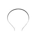 1 Tiara De Cabelo Em Ferro Cor Preto 0.5 mm Para Montagem 1 Tiara De Cabelo Em Ferro Cor Preto 0.5 mm Para Montagem