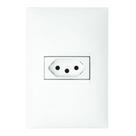 1 Tomada 2p+t 10 Ampères 4x2 Branco - 615080bc - Pial Plus 1 Tomada 2p+t 10 Amperès 4x2 Branco - 615080bc - Pial Plus