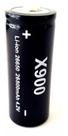 1 (uma) Bateria Recarregavel Li-Ion 26650 4.2v 16800Mah