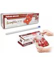 1 un plastico filme pvc esticavel 28x300 metros c/ serrilha