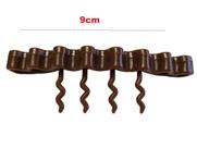 1 unidade Acessório Pente Marrom Volume para Cabelo 1 unidade Acessório Pente Marrom Volume para Cabelo