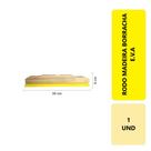 1 Unidade Rodo Para Limpeza De Madeira Eva Duplo 30Cm Puxa E Seca Banheiro Multiuso Sem Cabo