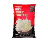 1 whey protein 80% concentrado (1kg) - (sorvete de creme)