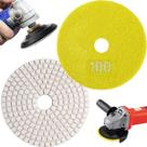 1 X Lixa Discos Grão 4 Pol.100mm Diamantada Liso Polir Lixadeira Granito Mármore KaQi