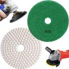 1 X Lixa Discos Grão 4 Pol.100mm Diamantada Liso Polir Lixadeira Granito Mármore KaQi