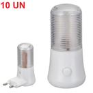 10 Abajur Luminária Tomada Luz Noturna Led Emergência