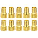 10 Adaptador Valvula Presta Bico Fino Para Grosso Pneu Bike 10 Adaptador Valvula Presta Bico Fino Para Grosso Pneu Bike