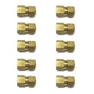10 Adaptadores de Fogão Fêmea Dako Para flexível 1/2 Latão 10 Adaptadores de Fogão Fêmea Dako Para flexível 1/2 Latão