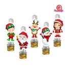 10 Apliques para Tubete Natal 5cm