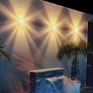 10 Arandela Externa Interna Massuia Branca Com Lâmpada Led 10 Arandela Externa Interna Massuia Branca Com Lâmpada Led