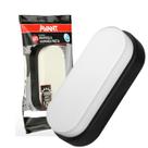 10 Arandela Tartaruga Led Preta Ip65 12w Branco Frio 6500k