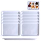 10 Bandejas em Melamina 28x38cm pra Servir Café Restaurantes