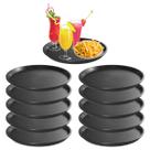 10 Bandejas Redonda Para Servir Garçom Restaurante 27,5cm