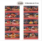 10 Barrados de 15 cm Igaratinga - Ref. 1149 - Tricoline 100% Algodão