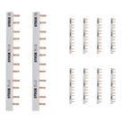 10 Barramento Bifásico 80A Steck 440V 16 Polos Para Painel