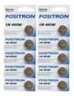 10 Bateria Alarme Positron G3 G4 G5 Cr2032