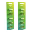 10 Baterias Pilhas Alcalinas Elgin A23 2 Cartelas C/ 5 12v