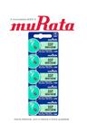 10 Baterias SONY Murata 337 SR416SW 1.55V Célula de Botão de Relógio de Óxido de Prata