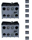10 Bloco de Contato Auxiliar Frontal Para Mini Contator 1NA+1NF BFCA-11 Weg