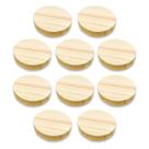 10 Bolachas Disco Madeira Pinus 7,5 Cm Diâmetro Artesanato - PEQUENO