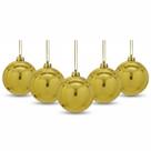 10 Bolas De Natal Douradas gigantes 12cm Decoração Árvore