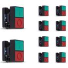 10 Botão Duplo Comando Faceado Steck SLPDNR Max Botton IP40
