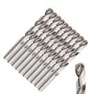 10 Broca Ferro/Metal Aco Rápido HSS 3/8 9,53mm Rocast 56,0006