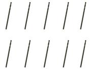 10 Brocas 2,2 x 53mm Aço Rápido HSS Pro - Rocast
