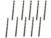 10 Brocas 4,8 x 86mm Aço Rápido HSS Pro - Rocast 10 Brocas 4,8 x 86mm Aço Rápido HSS Pro - Rocast